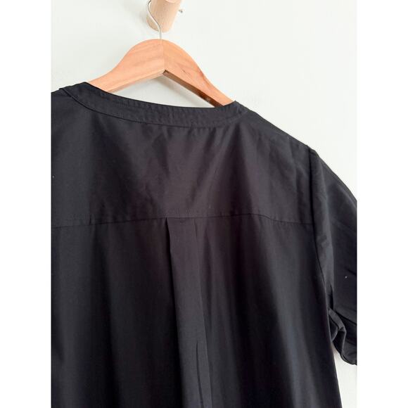 J.Crew | NWT Delilah dress in cotton poplin in Black | Sz PS - Picture 9 of 12